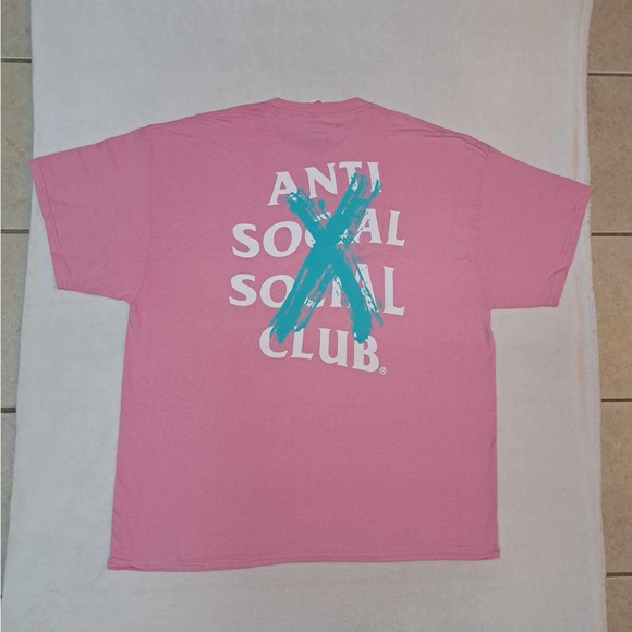 Anti Social Social Club Cancelled VIP Only Drop T-Shirt- Men's size
